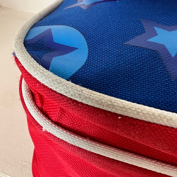 Y2K Disney Mickey Mouse Messenger Book Bag Carry On Bag - Picture 12 of 16